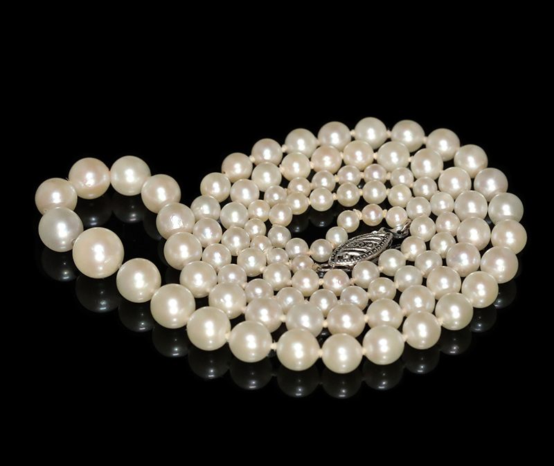 Antique Gallery Soleil アンティークジュエリー / 7mm珠 MIKIMOTO